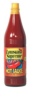 Louisiana Supreme Cajun Hot Sauce 2 Bottles 17 OZ EA Aged Red Peppers Made  USA